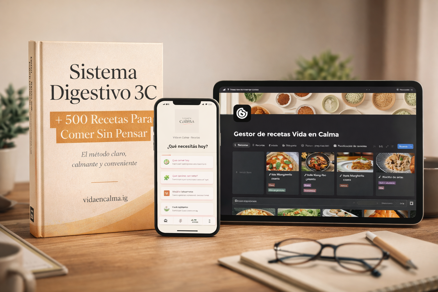 500 Recetas Sin Pensar — Sistema Digestivo 3C